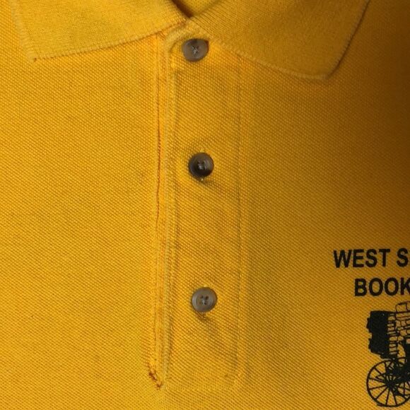 Vintage Early 2000s West Side Loft Book Fairs Polo | Medium - Picture 3 of 6